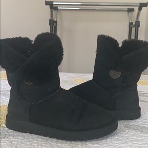 Bailey button black Ugg Boots